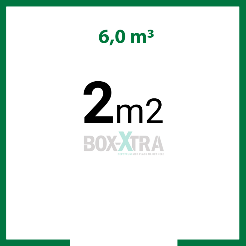 2 m2 DEPOTRUM nr. 205