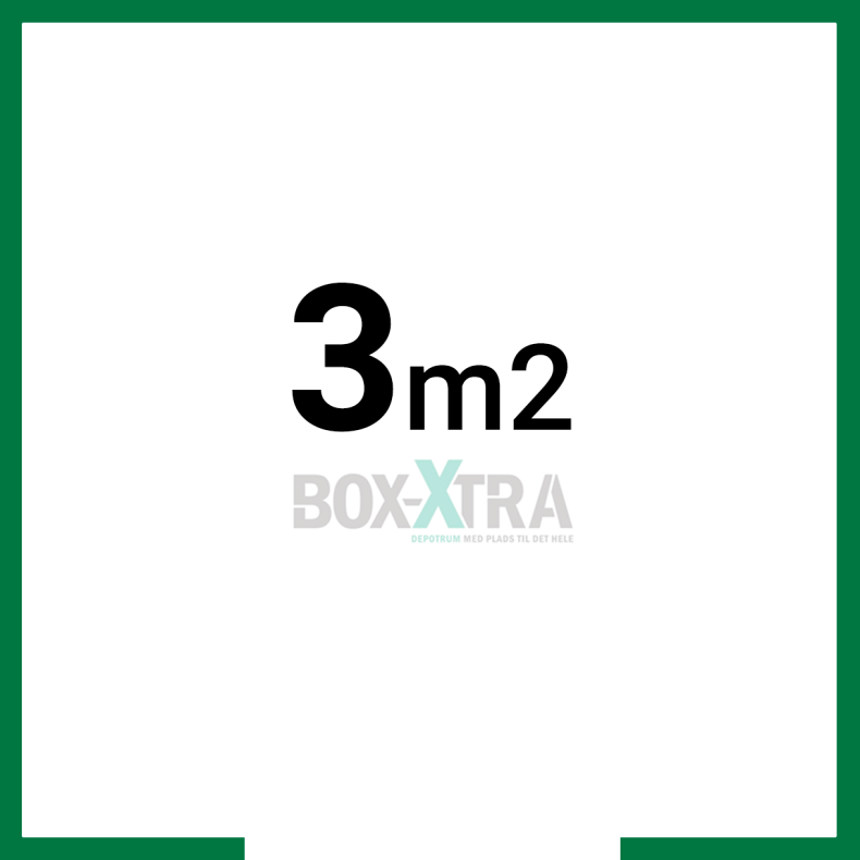 3 m2 DEPOTRUM nr. 316