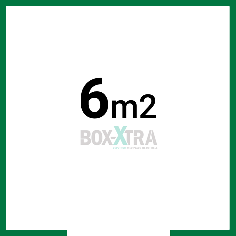 6 m2 DEPOTRUM nr. 622