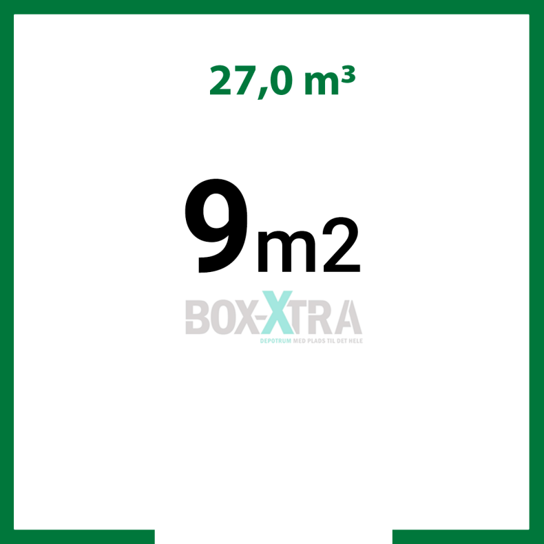 9 m2 DEPOTRUM nr. 908