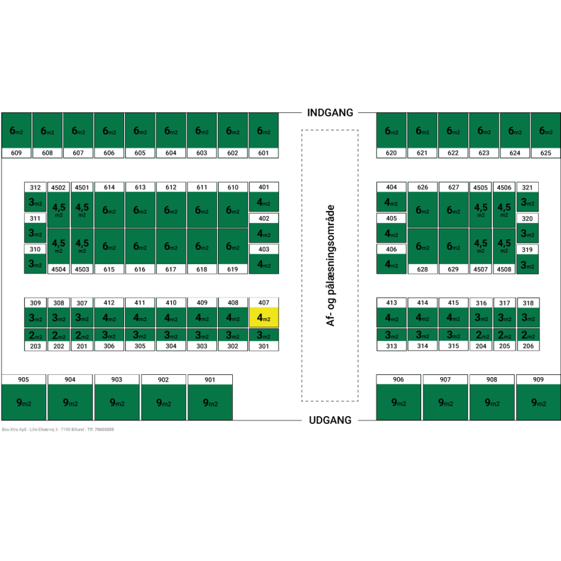 4 m2 DEPOTRUM nr. 407